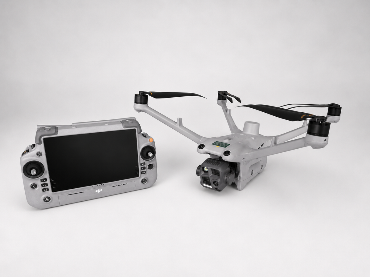 DJI Matrice 4TD thermal enterprise drone with remote from Drone-Works