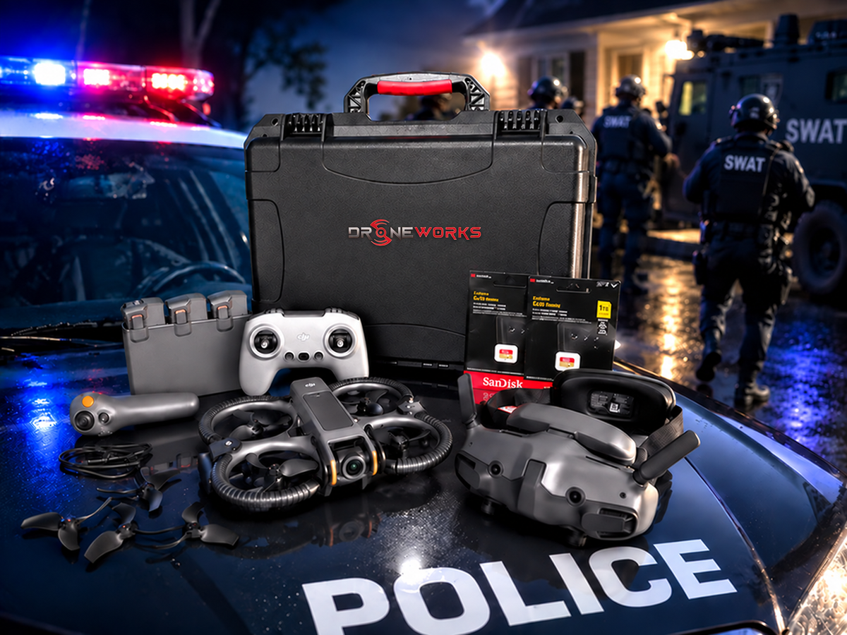 DJI Avata 2 Public Safety Tactical Bundle for Interior Ops
